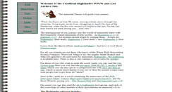 Desktop Screenshot of highlander.org
